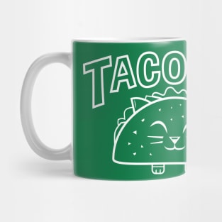 Cute TacoCat (white version) Mug